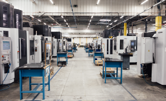 Atelier d'usinage du site Arkania Group Blois