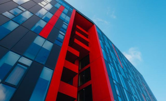 Vue extérieure du bâtiment Centre d'Innovation et de Développement de Berger-Levrault à Labège
