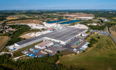 Usine PLACOPLATRE de CHERVES-RICHEMONT