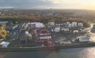 Vue du ciel du site de Loos