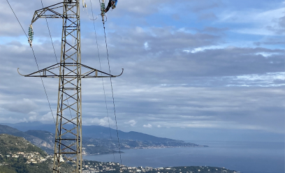 Intervention des salariés de l'équipe Ligne sur une LA,