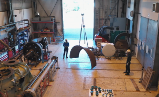 manutention à l'atelier d'Ambazac