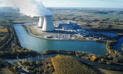 Photo du CNPE de Nogent-sur-Seine