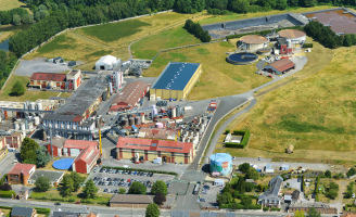 Un site sur 18 hectares (avec sa propre station d'épuration)