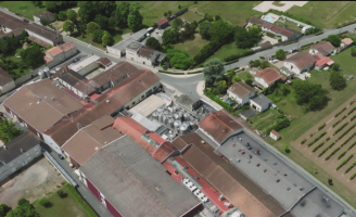 Vue aérienne site Reparsac