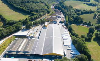 Vue aérienne usine Frayssinet